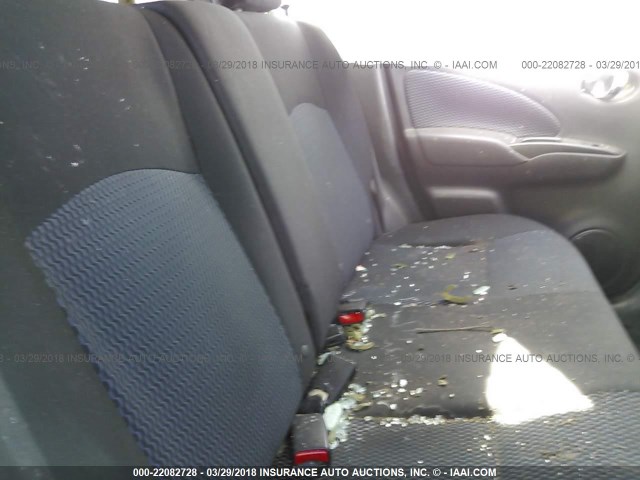 3N1CE2CP1FL404782 - 2015 NISSAN VERSA NOTE S/S PLUS/SV/SL/SR SILVER photo 8