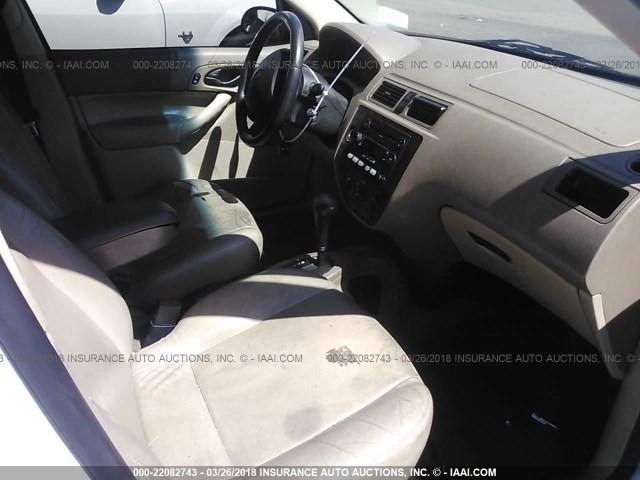 1FAFP34N87W222697 - 2007 FORD FOCUS ZX4/S/SE/SES 白色 照片 5
