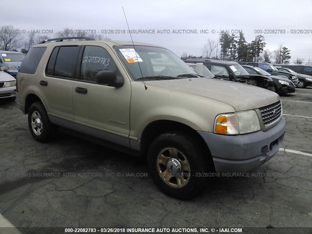 1FMZU62E62UA29145 - 2002 FORD EXPLORER XLS TAN photo 1