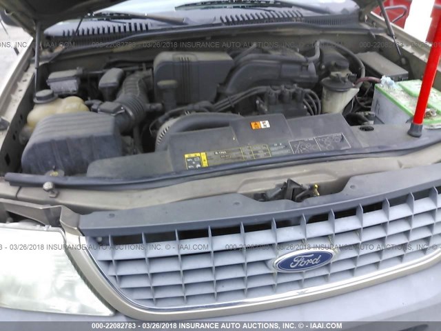 1FMZU62E62UA29145 - 2002 FORD EXPLORER XLS TAN photo 10