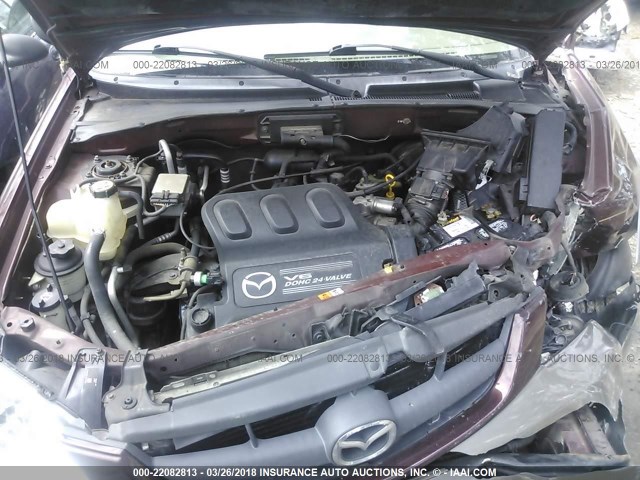 4F2YU08111KM55398 - 2001 MAZDA TRIBUTE LX/ES 棕色 照片 10