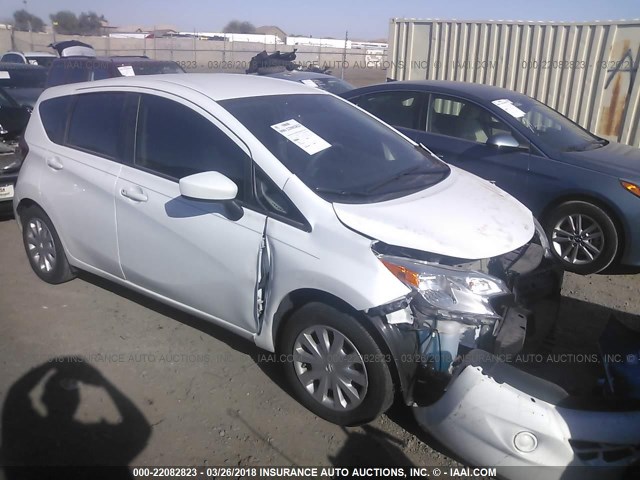 3N1CE2CP0GL361036 - 2016 NISSAN VERSA NOTE S/S PLUS/SV/SL/SR WHITE photo 1