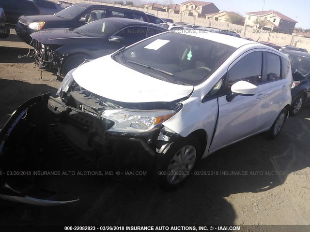 3N1CE2CP0GL361036 - 2016 NISSAN VERSA NOTE S/S PLUS/SV/SL/SR WHITE photo 2