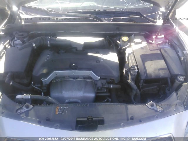 1G11H5SA2DF272982 - 2013 CHEVROLET MALIBU LTZ SILVER photo 10