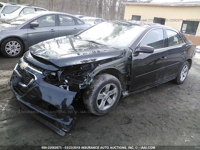 1G11B5SL2EF122441 - 2014 CHEVROLET MALIBU LS 黑色 照片 2