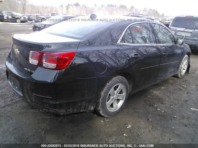 1G11B5SL2EF122441 - 2014 CHEVROLET MALIBU LS 黑色 照片 4