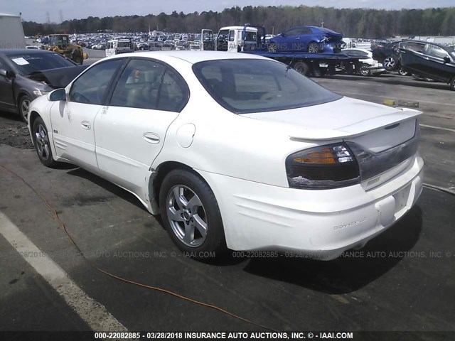 1G2HY54K624220568 - 2002 PONTIAC BONNEVILLE SLE WHITE photo 3