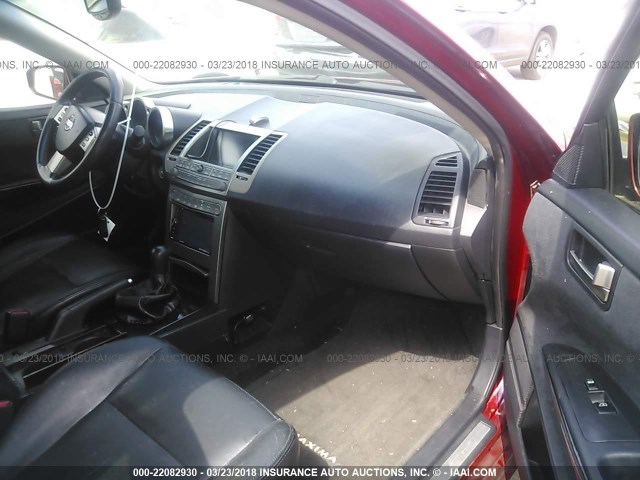 1N4BA41EX4C895711 - 2004 NISSAN MAXIMA SE/SL BURGUNDY photo 5