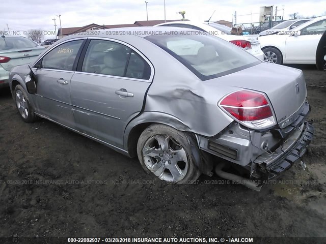 1G8ZS57N67F232944 - 2007 SATURN AURA XE SILVER photo 3