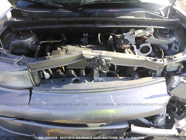 JTLKT324464111738 - 2006 TOYOTA SCION XB ვერცხლისფერი ფოტო 10