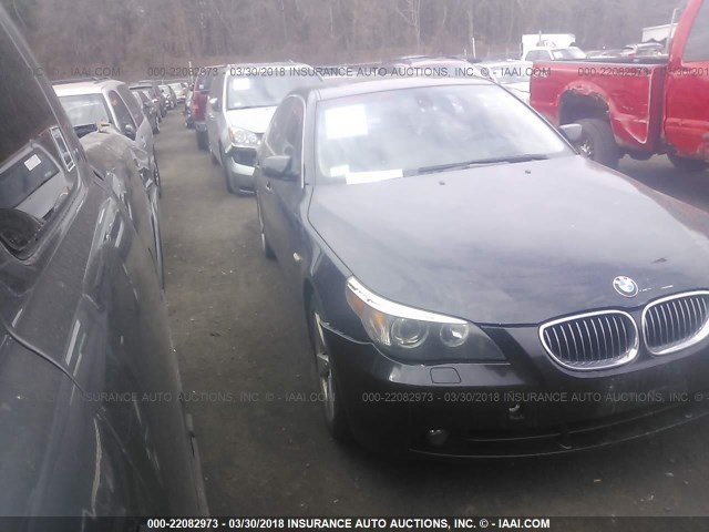 WBANF73506CU21077 - 2006 BMW 530 XI BLACK photo 1