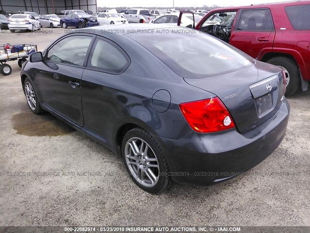 JTKDE177960095316 - 2006 TOYOTA SCION TC 灰色 照片 3