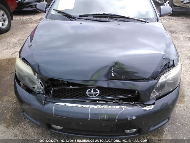 JTKDE177960095316 - 2006 TOYOTA SCION TC 灰色 照片 6