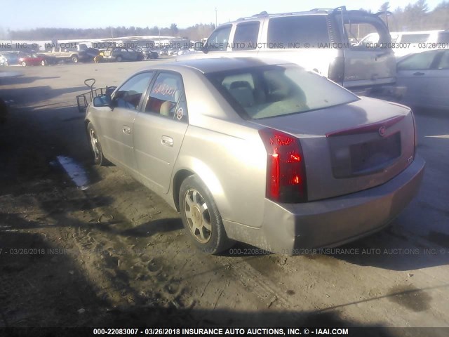 1G6DM57N030167969 - 2003 CADILLAC CTS GOLD photo 3