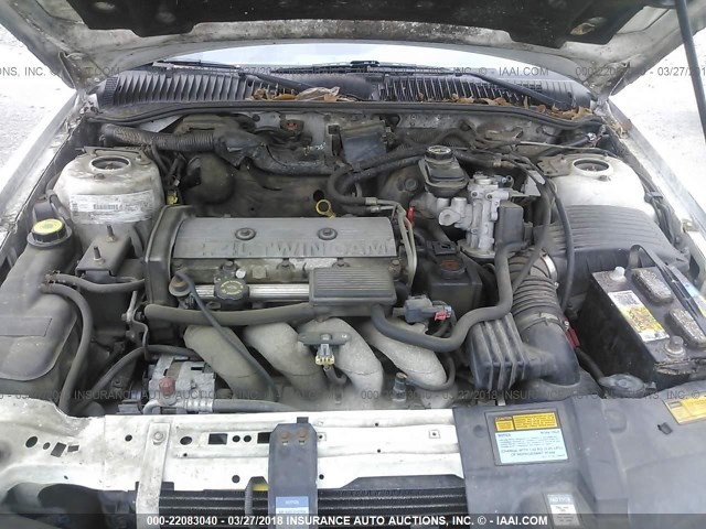 1G2NE55D2SC715058 - 1995 PONTIAC GRAND AM SE WHITE photo 10