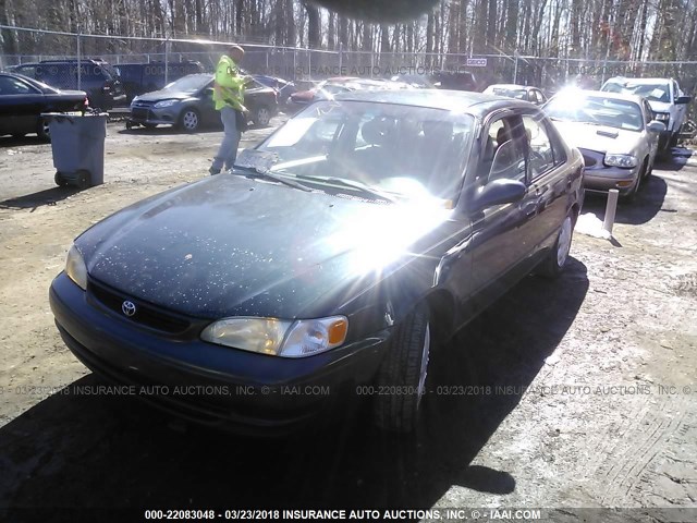 2T1BR12E9XC157894 - 1999 TOYOTA COROLLA VE/CE/LE 绿色 照片 2