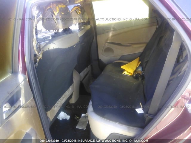 KM8J33A45GU187099 - 2016 HYUNDAI TUCSON LIMITED/SPORT AND ECO/SE MAROON photo 8