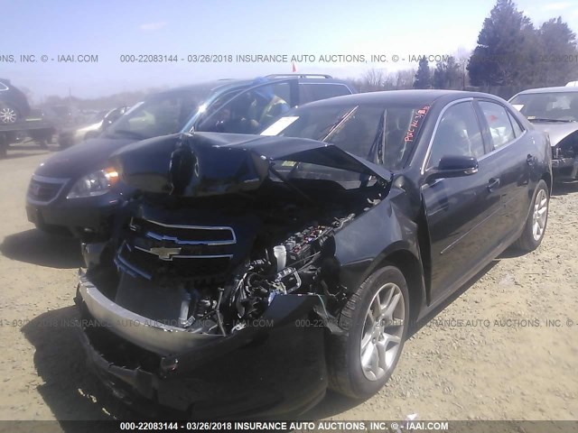 1G11C5SA8DF341768 - 2013 CHEVROLET MALIBU 1LT შავი ფოტო 2