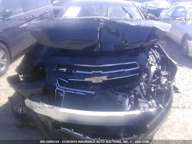 1G11C5SA8DF341768 - 2013 CHEVROLET MALIBU 1LT შავი ფოტო 6