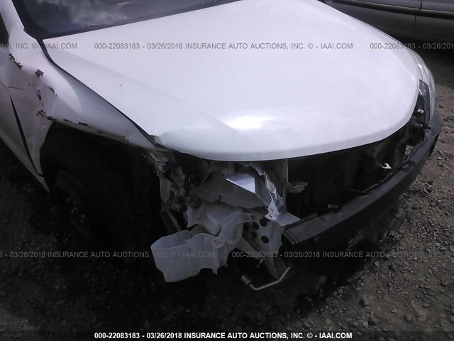 4T1BK1FK1EU026006 - 2014 TOYOTA CAMRY SE/XLE WHITE photo 6