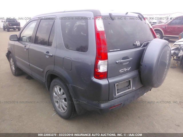 SHSRD78945U330426 - 2005 HONDA CR-V SE/EX GRAY photo 3