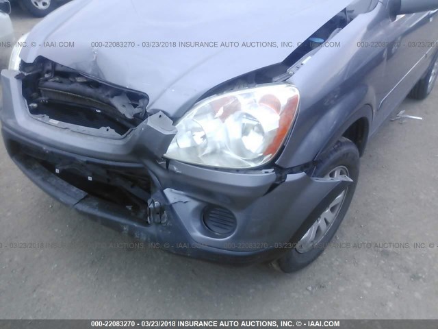 SHSRD78945U330426 - 2005 HONDA CR-V SE/EX GRAY photo 6