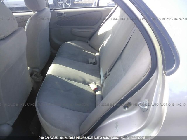 1NXBR12E1YZ329836 - 2000 TOYOTA COROLLA VE/CE/LE 棕色 照片 8