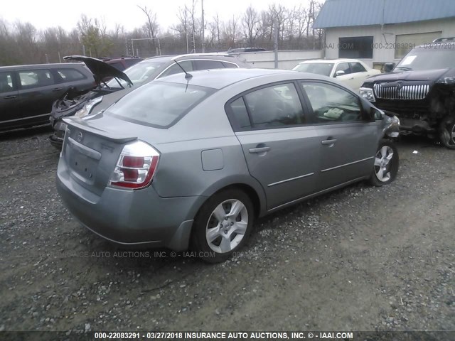 3N1AB61E59L647203 - 2009 NISSAN SENTRA 2.0/2.0S/2.0SL GRAY photo 4