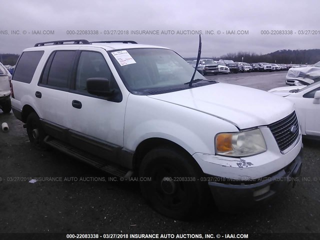 1FMPU15585LA81411 - 2005 FORD EXPEDITION XLT თეთრი ფოტო 1