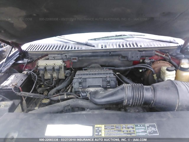 1FMPU15585LA81411 - 2005 FORD EXPEDITION XLT თეთრი ფოტო 10