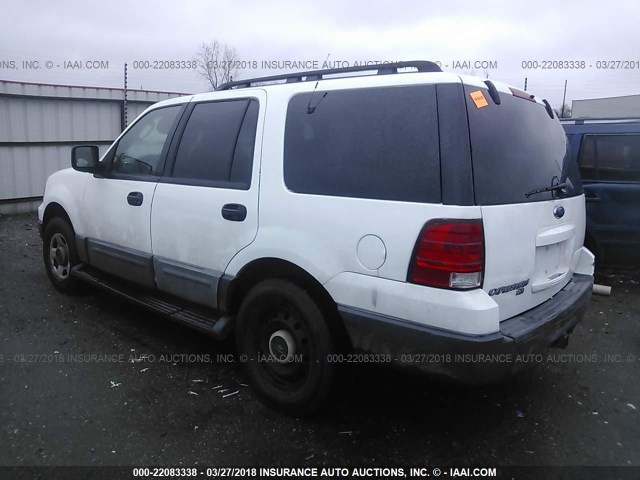 1FMPU15585LA81411 - 2005 FORD EXPEDITION XLT თეთრი ფოტო 3