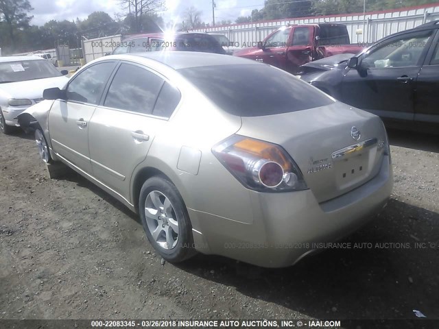 1N4AL21E49N463458 - 2009 NISSAN ALTIMA 2.5/2.5S TAN photo 3