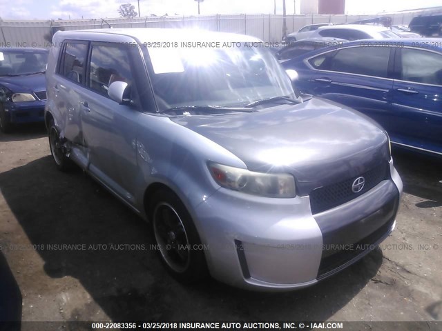 JTLKE50E681052231 - 2008 TOYOTA SCION XB ვერცხლისფერი ფოტო 1