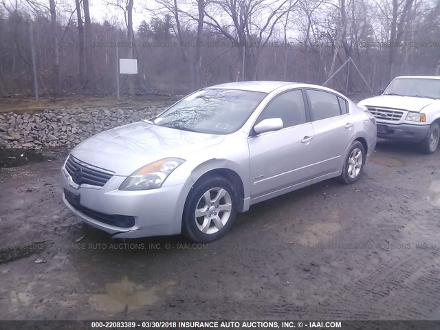 1N4CL21E48C148582 - 2008 NISSAN ALTIMA HYBRID SILVER photo 2