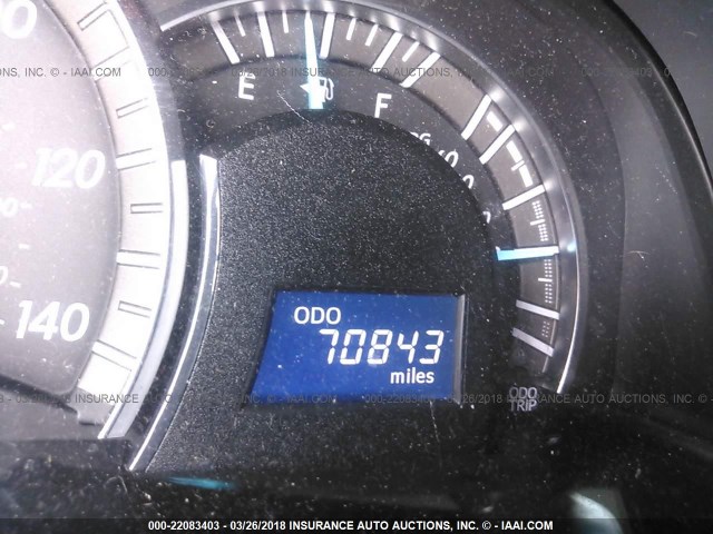 4T1BF1FKXCU167013 - 2012 TOYOTA CAMRY SE/LE/XLE BLACK photo 7