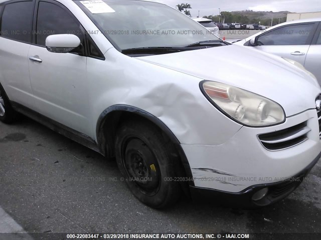 4S4WX86C864419734 - 2006 SUBARU B9 TRIBECA 3.0 H6/3.0 H6 LIMITED WHITE photo 6