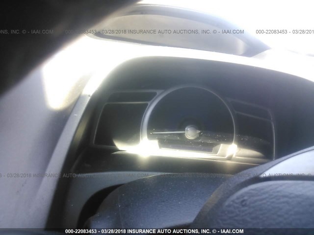 2HGFA16949H343004 - 2009 HONDA CIVIC EXL BLACK photo 7