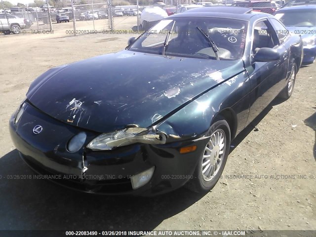 JT8JZ31C5N0008234 - 1992 LEXUS SC 300 GREEN photo 6