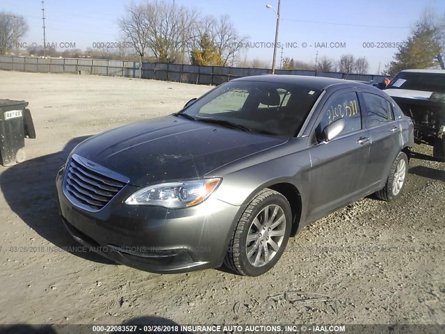 1C3CCBBB9DN538594 - 2013 CHRYSLER 200 TOURING SILVER photo 2