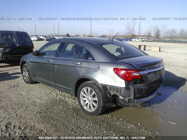 1C3CCBBB9DN538594 - 2013 CHRYSLER 200 TOURING SILVER photo 3