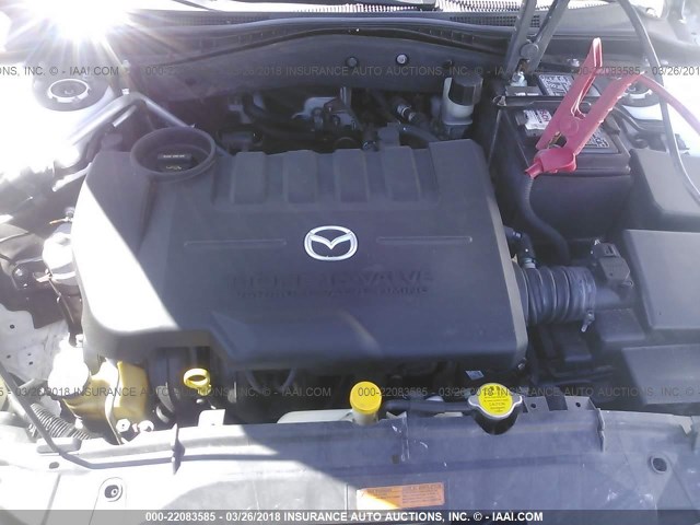 1YVFP80C455M61334 - 2005 MAZDA 6 I Biały zdjęcie 10