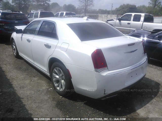 2C3CCAAG9FH868142 - 2015 CHRYSLER 300 LIMITED WHITE photo 3