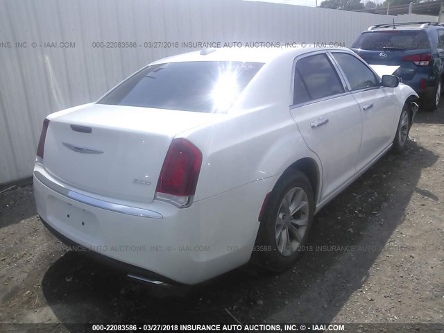 2C3CCAAG9FH868142 - 2015 CHRYSLER 300 LIMITED WHITE photo 4