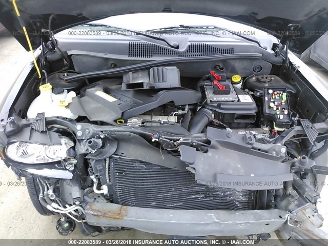 1C4NJDEB0CD686073 - 2012 JEEP COMPASS LATITUDE Schwarz Foto 10