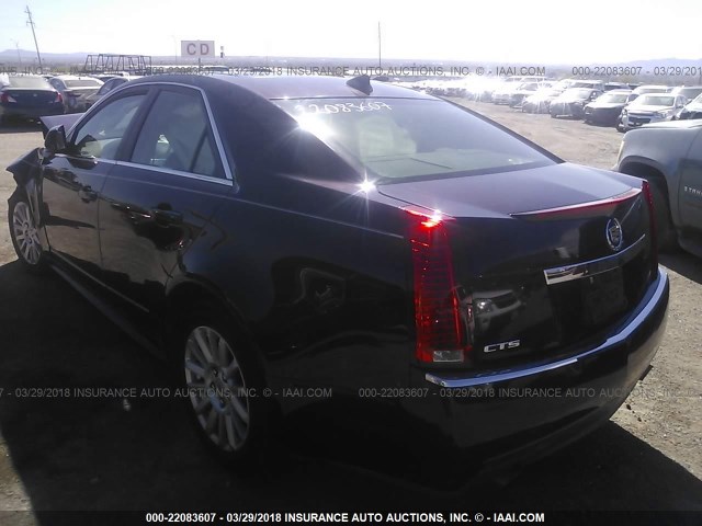 1G6DE5EG6A0102929 - 2010 CADILLAC CTS LUXURY COLLECTION PURPLE photo 3