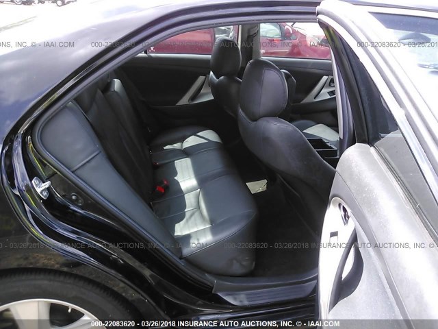 4T1BF3EKXBU227609 - 2011 TOYOTA CAMRY SE/LE/XLE BLACK photo 8