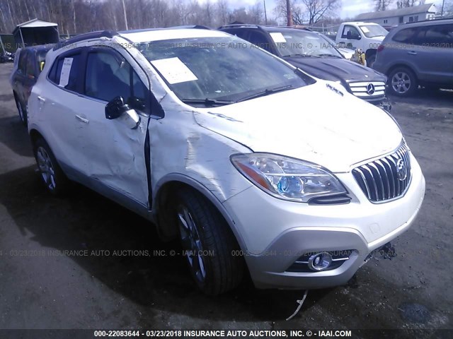 KL4CJFSB5DB202221 - 2013 BUICK ENCORE CONVENIENCE 白色 照片 1