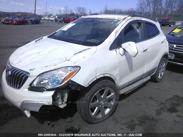 KL4CJFSB5DB202221 - 2013 BUICK ENCORE CONVENIENCE 白色 照片 2