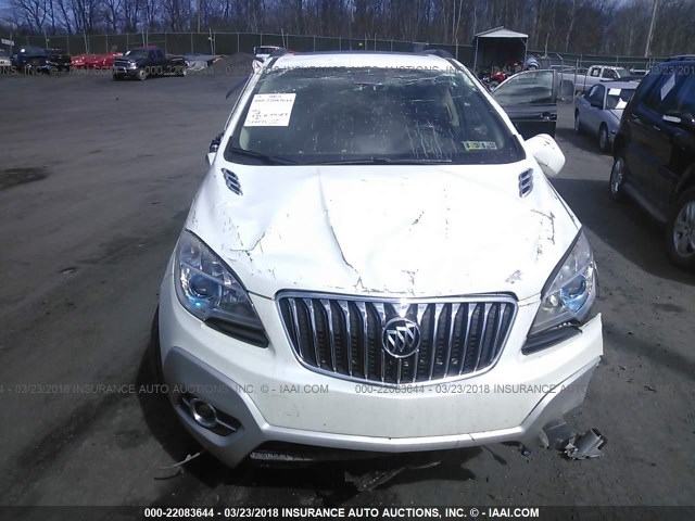KL4CJFSB5DB202221 - 2013 BUICK ENCORE CONVENIENCE 白色 照片 6