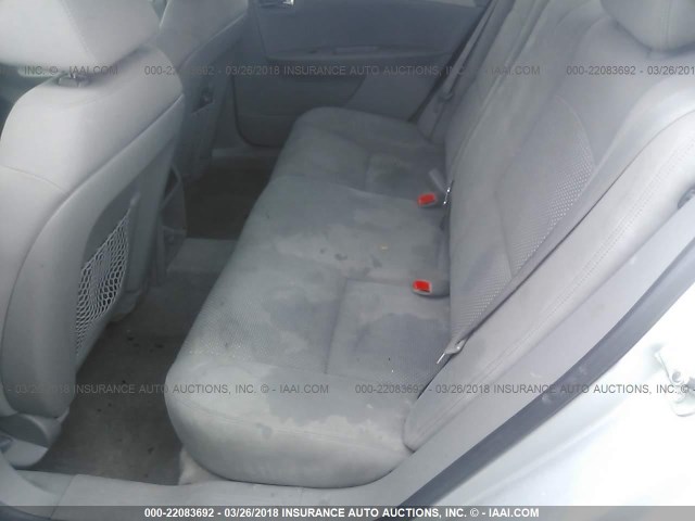 1G1ZB5EB3AF140639 - 2010 CHEVROLET MALIBU LS 银色 照片 8